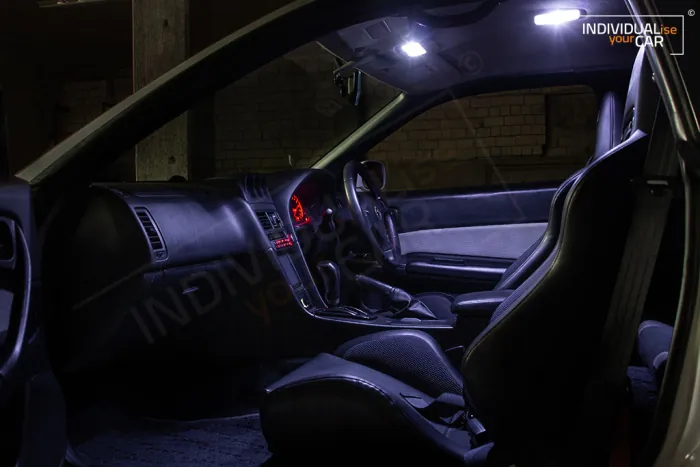 LED Innenraumbeleuchtung SET für Nissan Skyline R34 - Cool-White